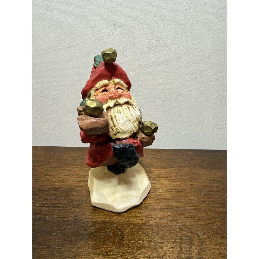 David Frykman Santa Figurine 1994 Oh The Joy Christmas - Picture 2 of 5